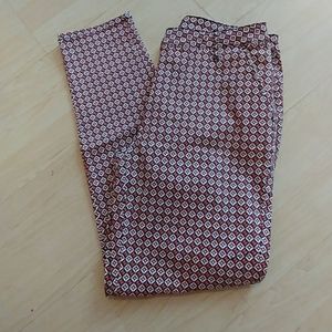 Creation L. Geometric Print Pants